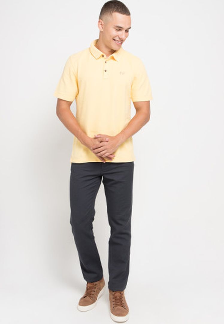 WATCHOUT CASUAL CAMBRIDGE POLO - WK900020018 YELLOW
