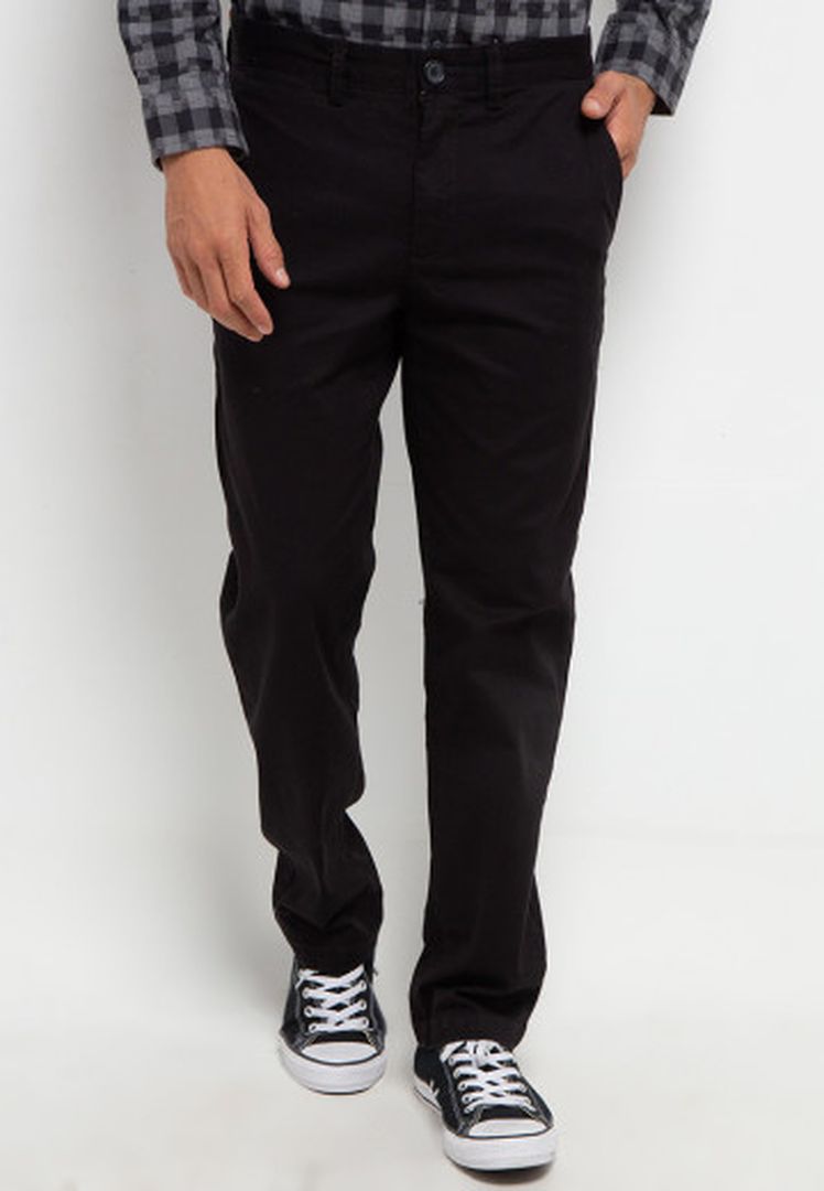 WATCHOUT CASUAL PANTS BIRMINGHAM - WP200730001 BLACK