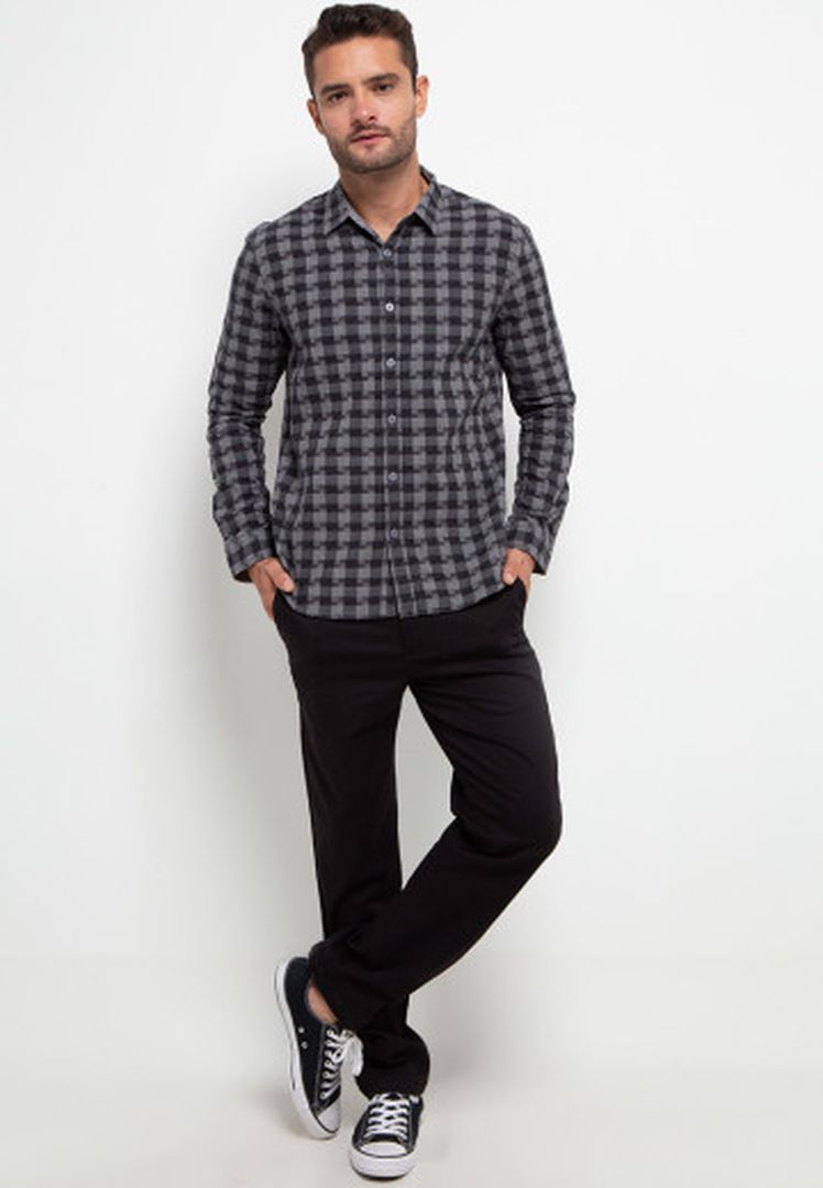WATCHOUT CASUAL PANTS BIRMINGHAM - WP200730001 BLACK