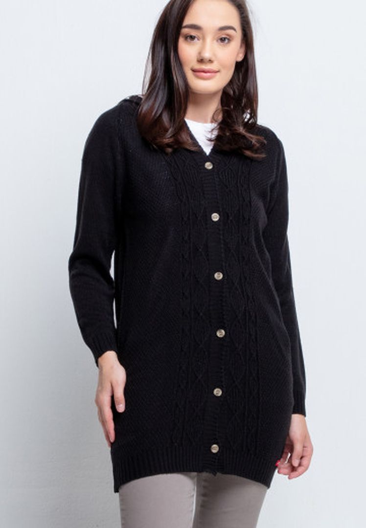 TRISET LADIES FEY HOODIE CARDIGAN - LM3001200