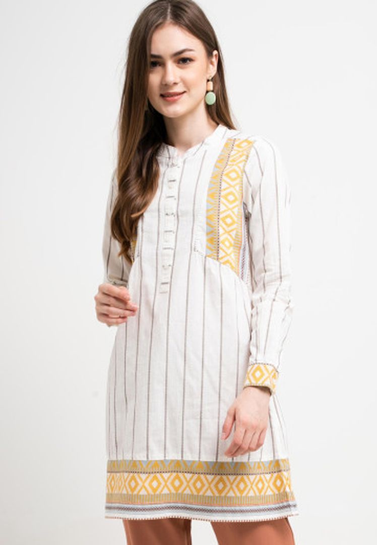 TRISET CASUAL YASMINE BLOUSE - TR3087301