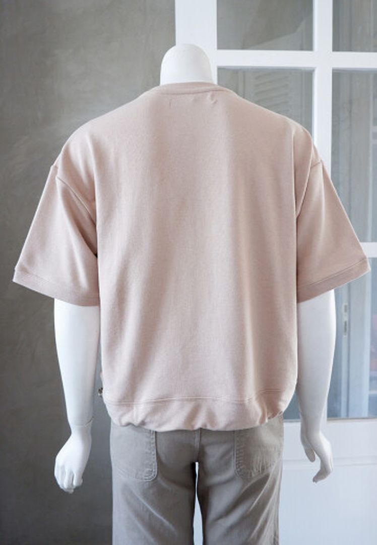 TRISET CASUAL GABY LOOSE CROP SWEATSHIRT - TK5033900
