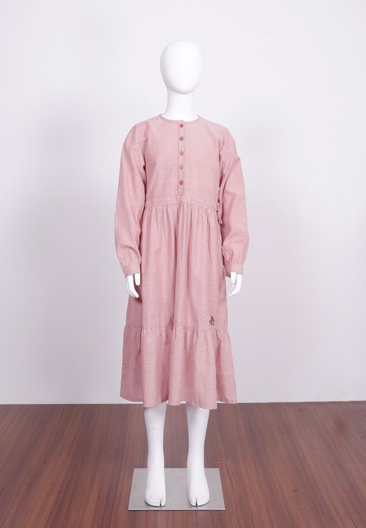 OXA Kids Dress Anak HELENA RUFFLE BABYDOLL DRESS - OD3101701