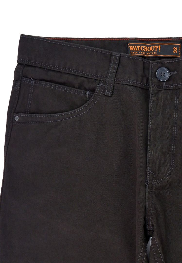 WATCHOUT CASUAL BRISTOL PANTS - WP8025400COFFEE