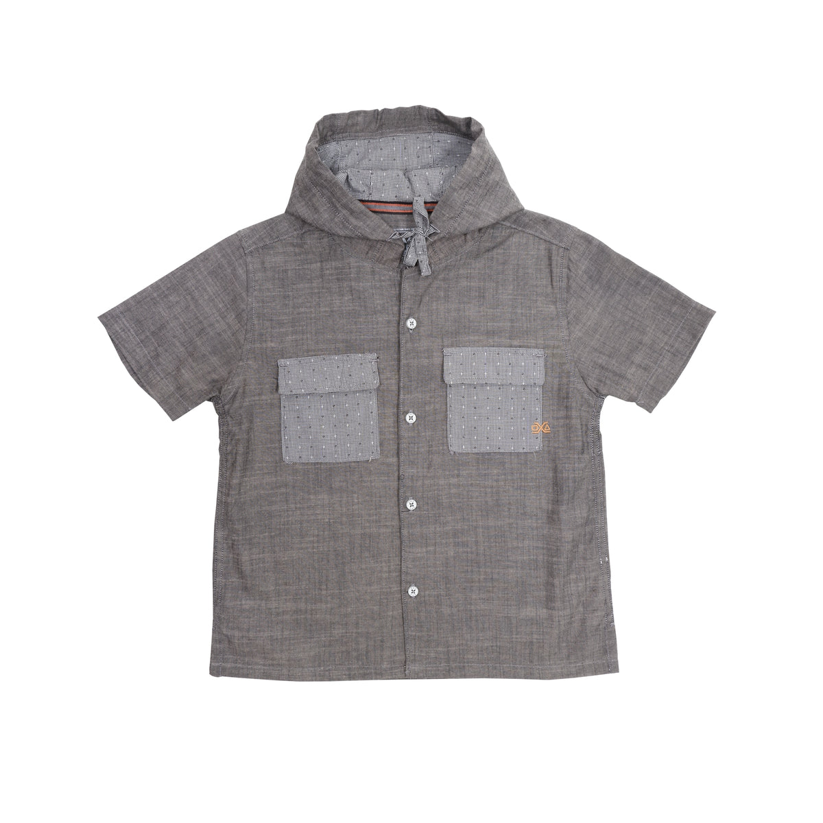 OXA Kids Kemeja Hoodie Anak Lengan Pendek | Reguler Fit | OS5104301