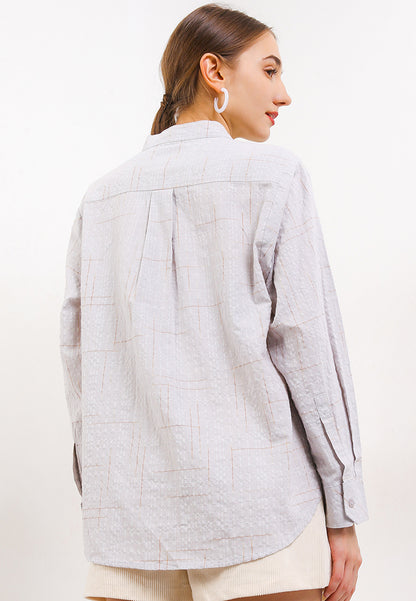 TRISET CASUAL IVANNA BLOUSE - TR3092801