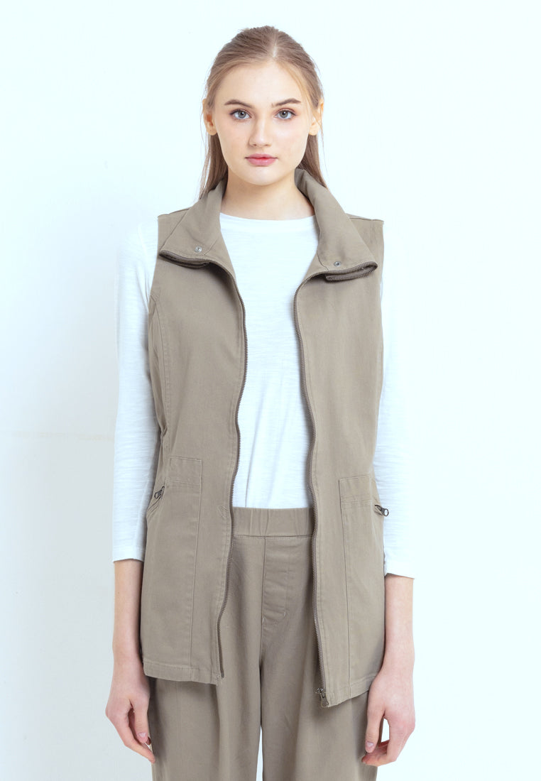 TRISET CASUAL JACKET VEST - TJ6000100