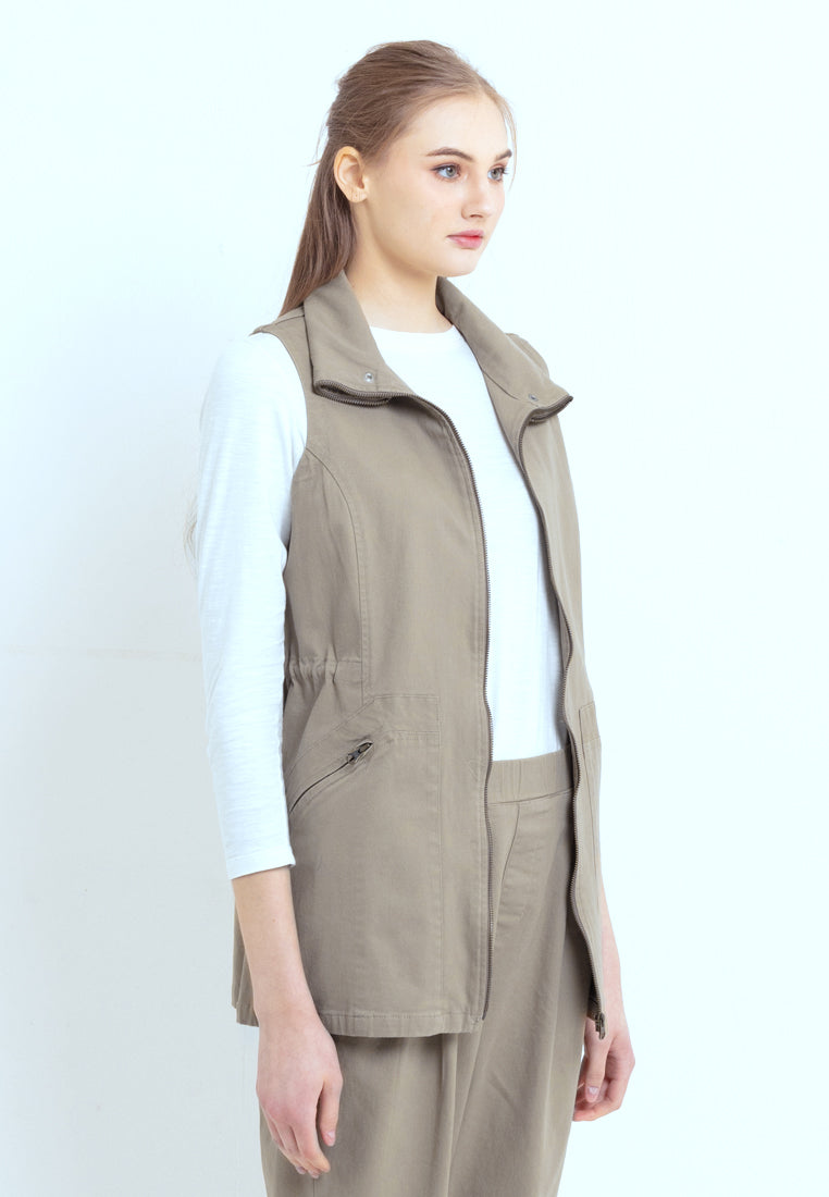 TRISET CASUAL JACKET VEST - TJ6000100