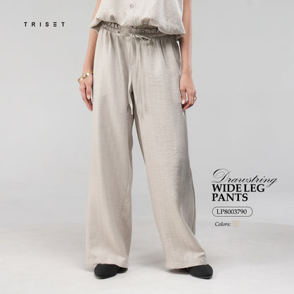 Triset Ladies Celana Panjang Wanita Baggy Pants Wide Leg | Loose Fit | LP8003790