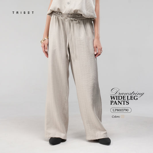Triset Ladies Celana Panjang Wanita Baggy Pants Wide Leg | Loose Fit | LP8003790