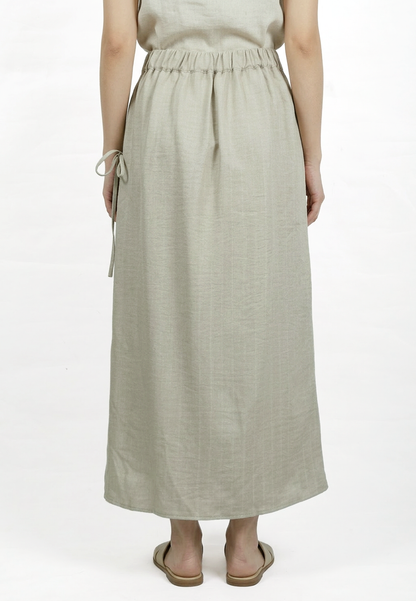 TRISET Rok Panjang Wanita Lilit Tali Samping | Reguler Fit | Casual Formal | TN3013630