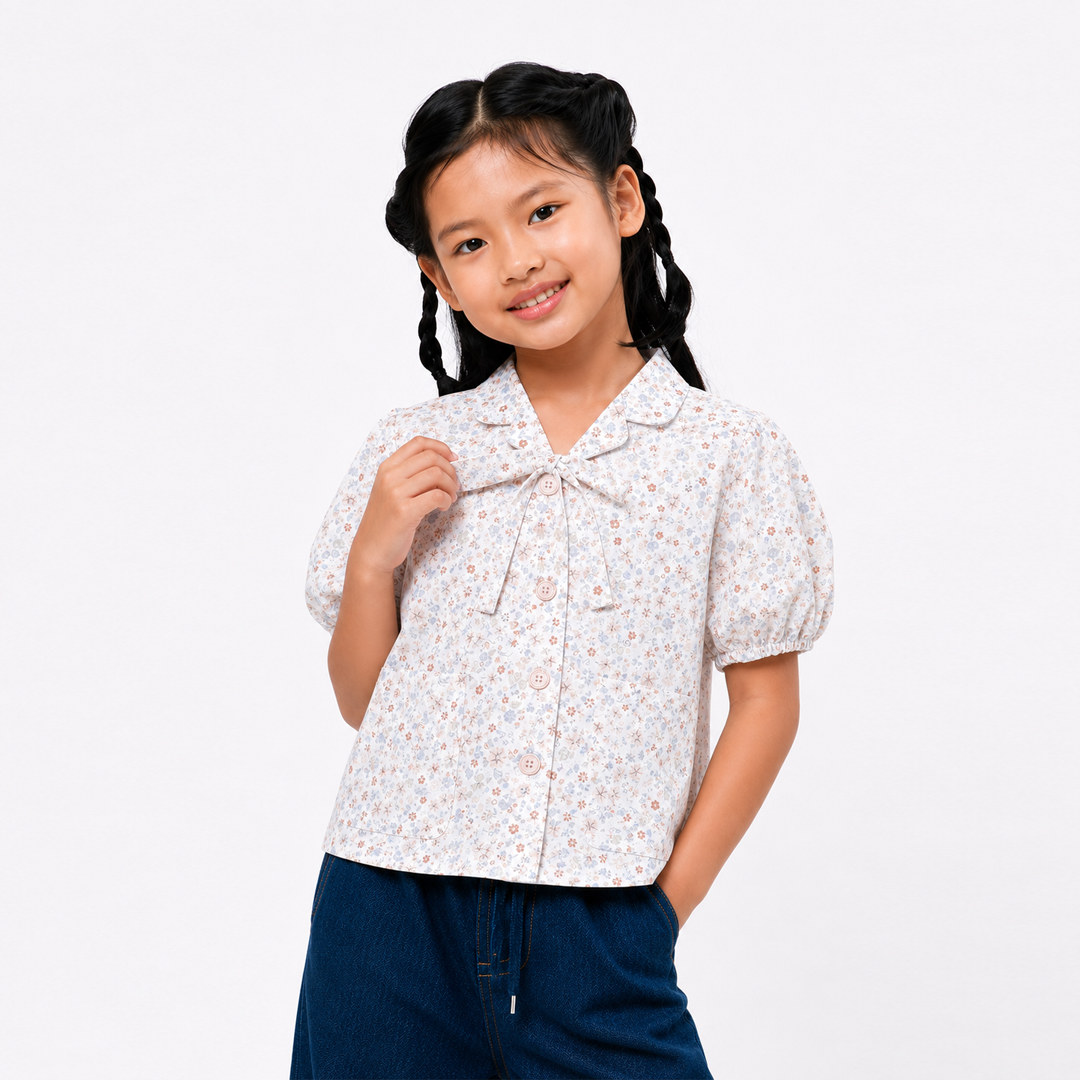 OXA Kids Pakaian Anak Wanita Qiqi Blouse - OR5101908