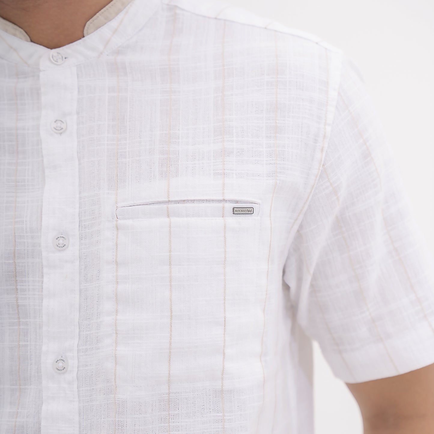 WATCHOUT PAKAIAN PRIA SHORT SLEEVE HAJRAH KOKO - WS802480102