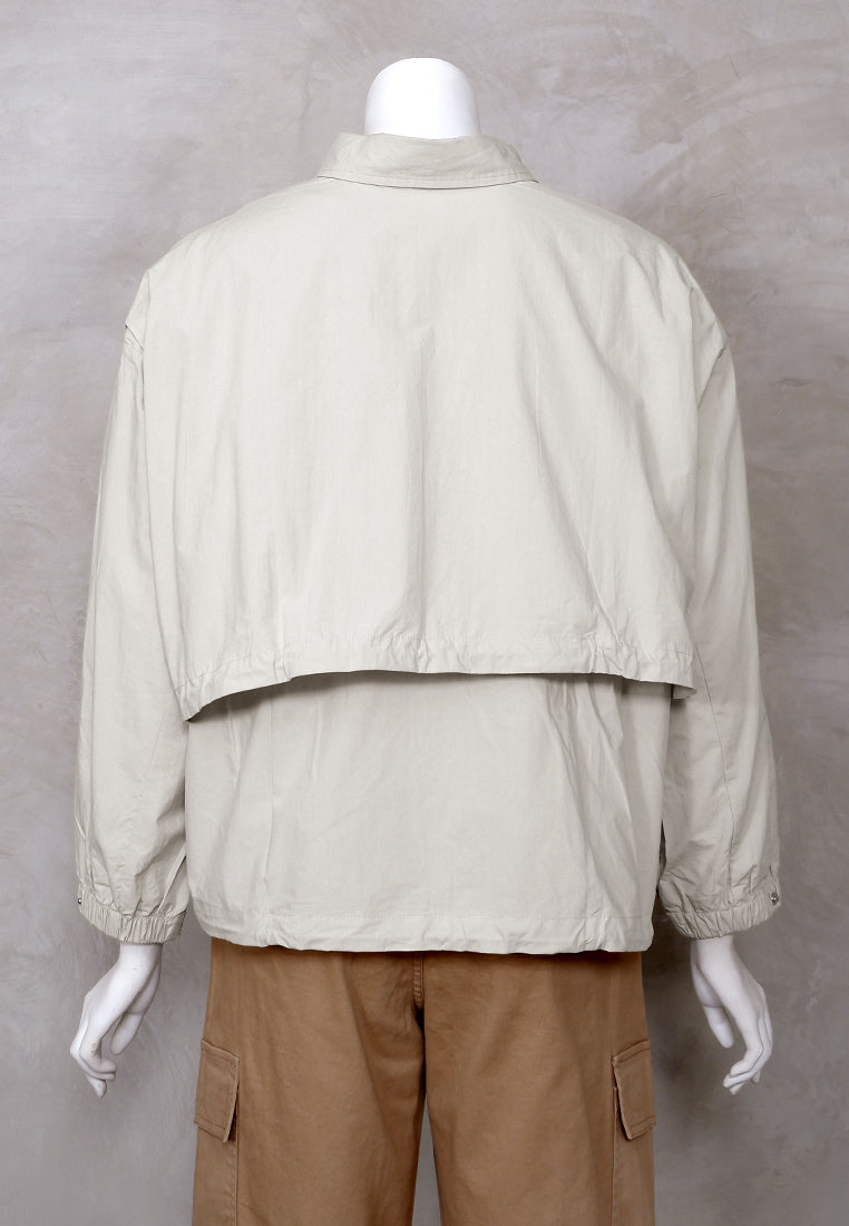 TRISET CASUAL JACKET CROP - TJ3033200