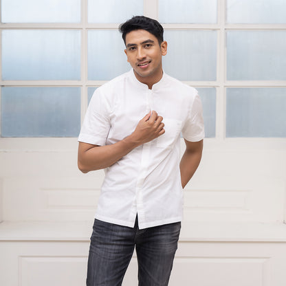WATCHOUT PAKAIAN PRIA SHORT SLEEVE QATIF KOKO - JS801030003