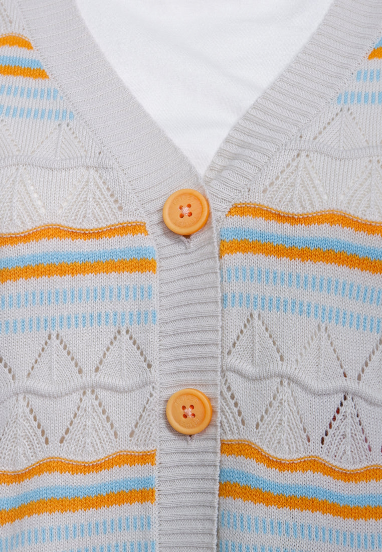 TRISET CASUAL CARDIGAN KNIT - TM3004230