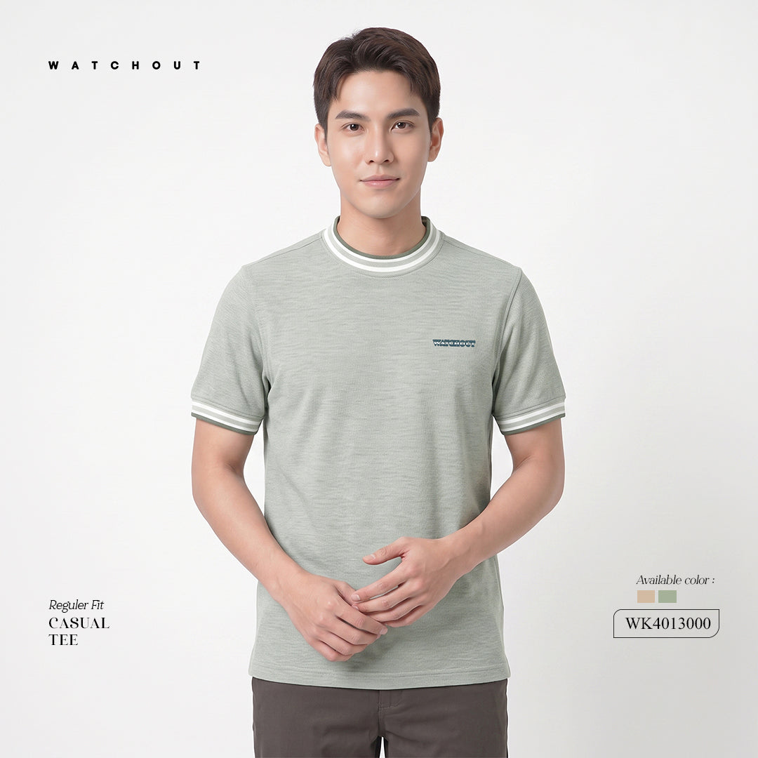 WATCHOUT KAOS PAKAIAN PRIA LENGAN PENDEK | REGULER FIT | CASUAL | WK401300011