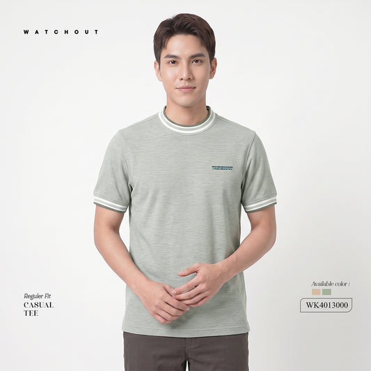 WATCHOUT KAOS PAKAIAN PRIA LENGAN PENDEK | REGULER FIT | CASUAL | WK401300011