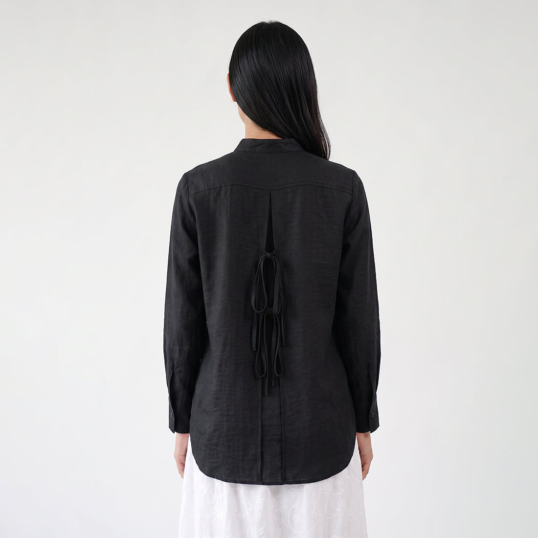 Triset Ladies Blouse Wanita Lengan Panjang Asimetris | Relaxed Fit | LR3052890