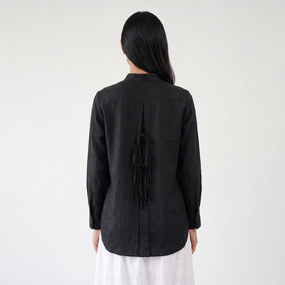 Triset Ladies Blouse Wanita Lengan Panjang Asimetris | Relaxed Fit | LR3052890