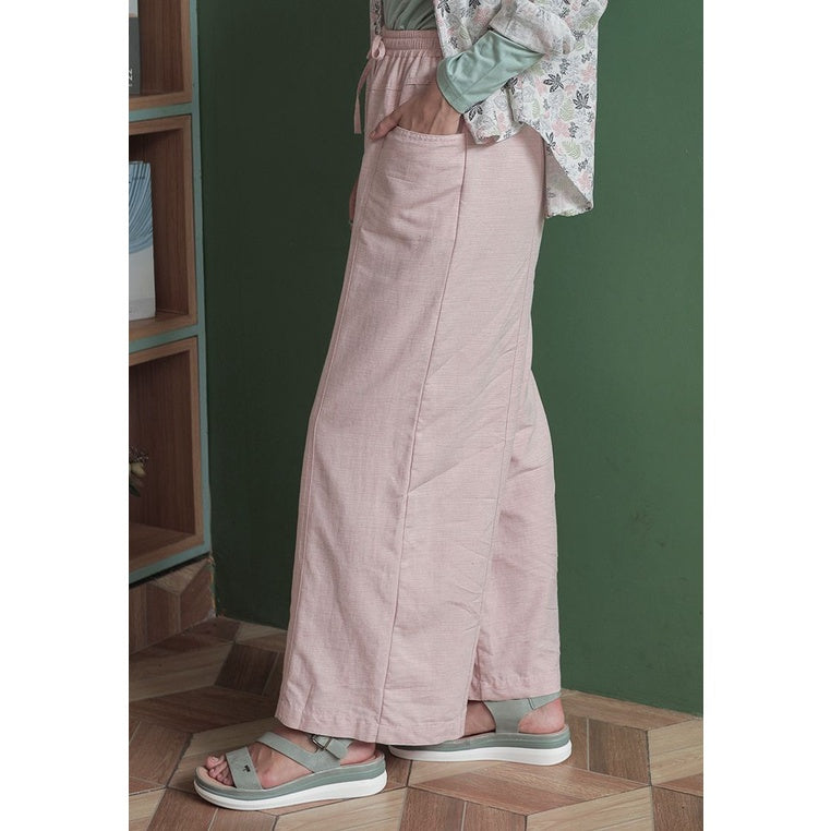 Triset Ladies Celana Panjang Wanita Cullote Highwaist | Wide Leg | LP6004300