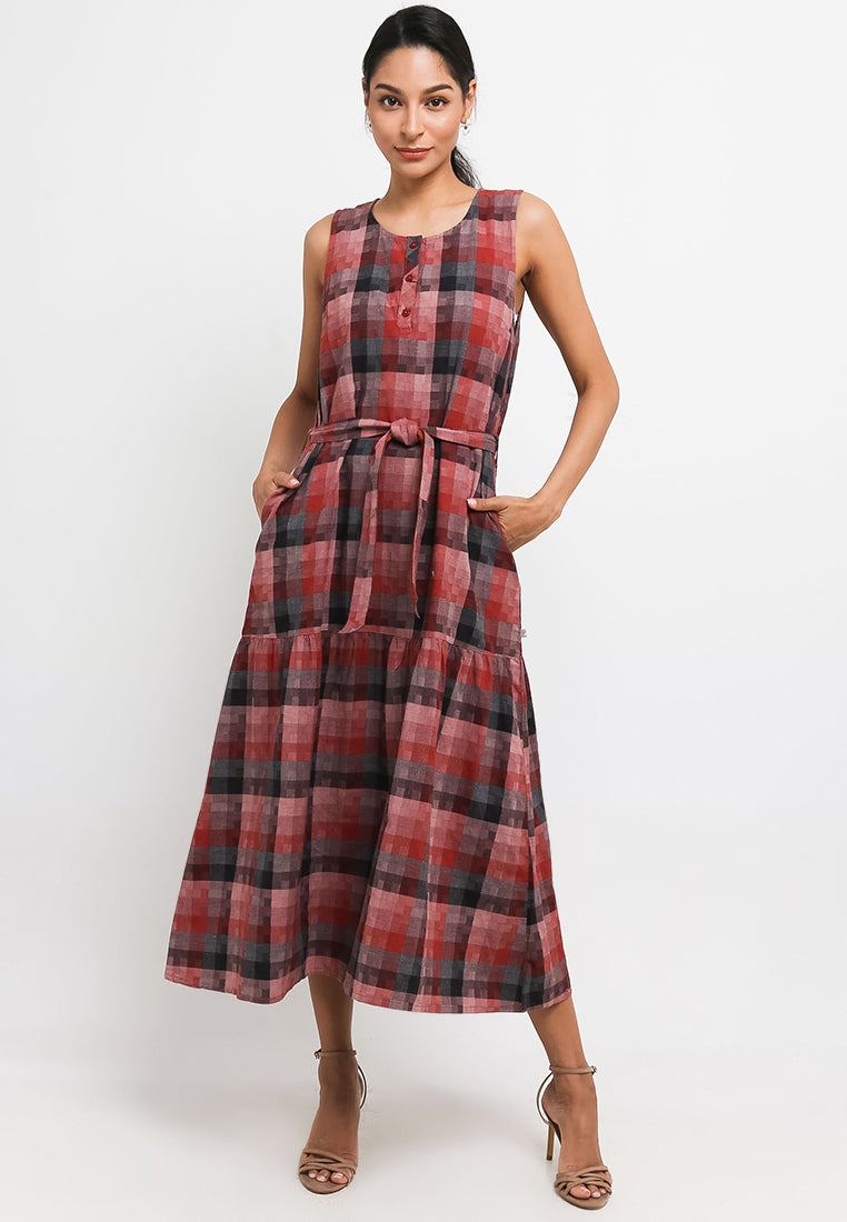 Triset Ladies Pakaian Wanita MADISON BABYDOLL MAXI DRESS - LD5001401