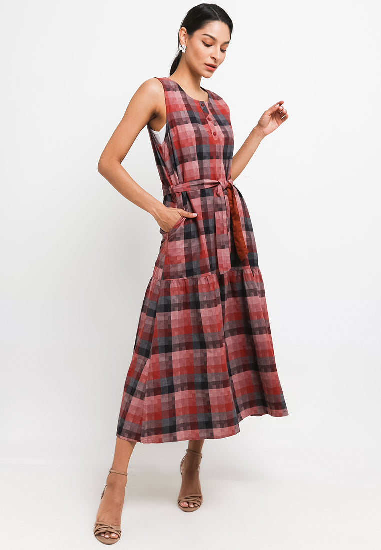 Triset Ladies Pakaian Wanita MADISON BABYDOLL MAXI DRESS - LD5001401