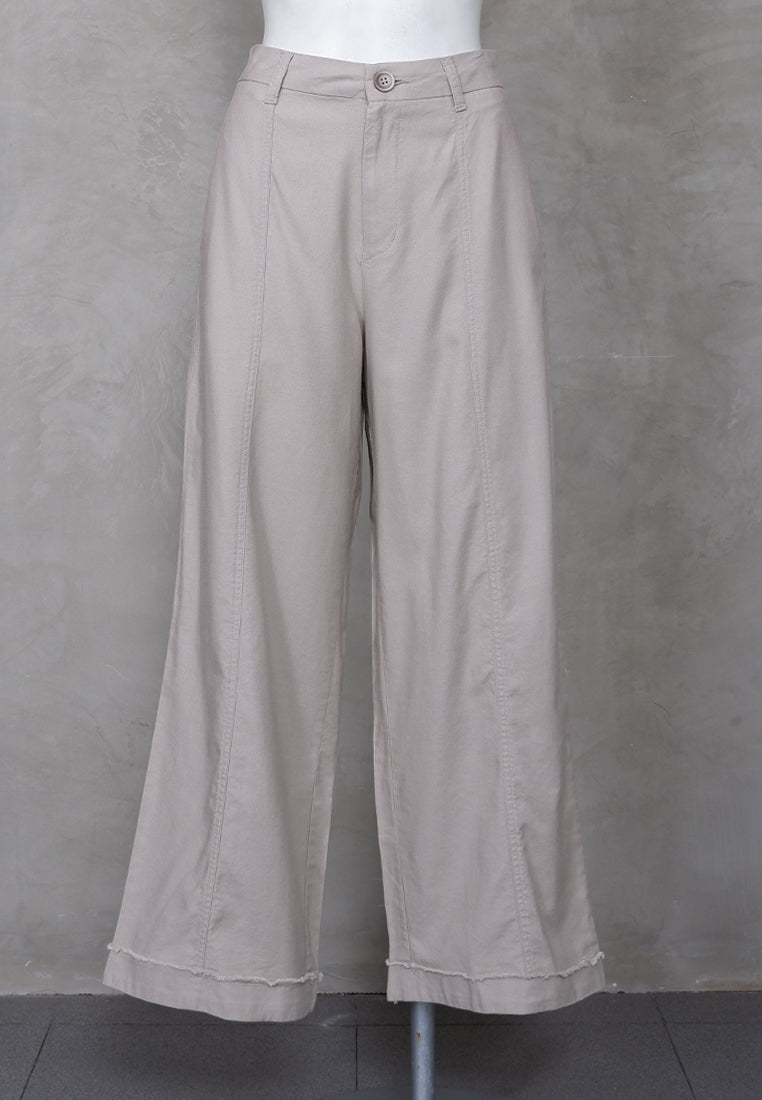 Triset Casual Celana Panjang Wanita Wide Leg Highwaist | Loose Fit | TP8005700