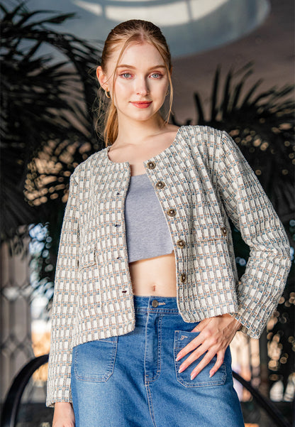 TRISET LADIES JACKET TWEED - LJ3001501