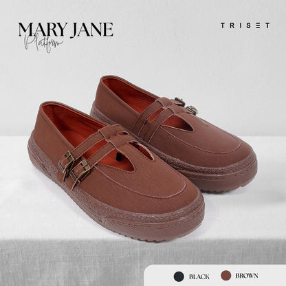 Triset Sepatu Wanita | Mary Jane | Kasual | Semi Formal | Feminim&Stylish | Flat | TF4104403