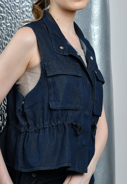 TRISET CASUAL VEST JACKET - TJ6000650