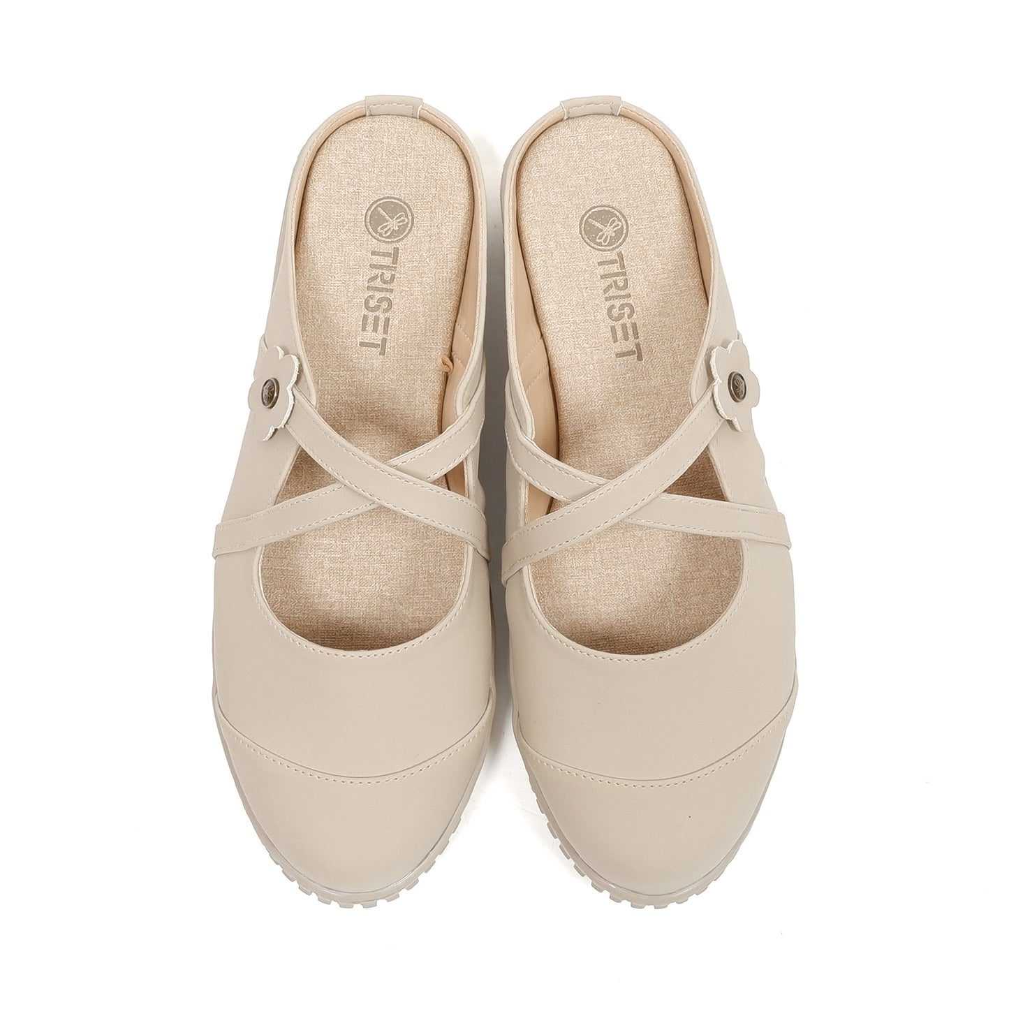 Triset Sandal Wanita | Strap | Mules | Slip On | TF7004003