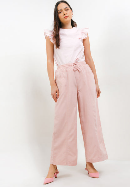 Triset Ladies Celana Panjang Wanita Cullote Highwaist | Wide Leg | LP6004300
