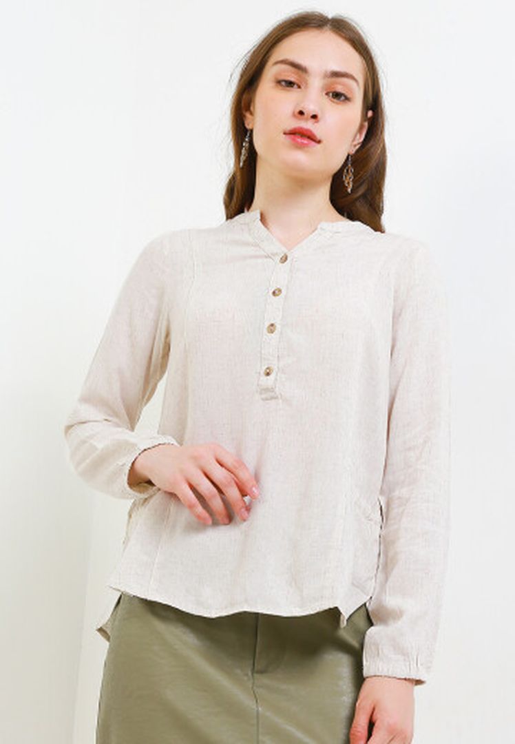 TRISET CASUAL AINE BLOUSE - TR3088413