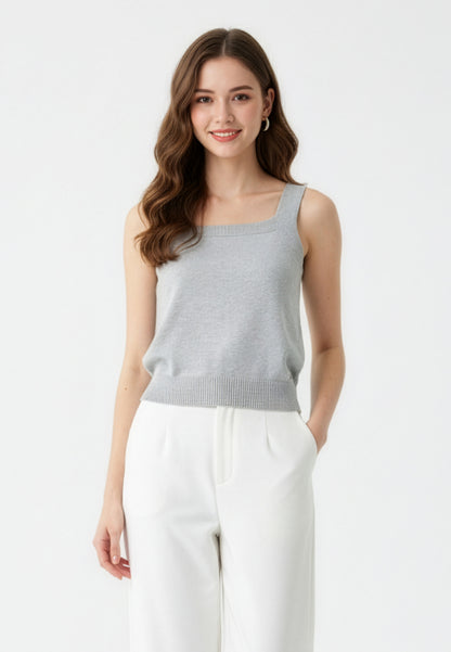 TRISET CASUAL KNIT TANK TOP - TM1000690