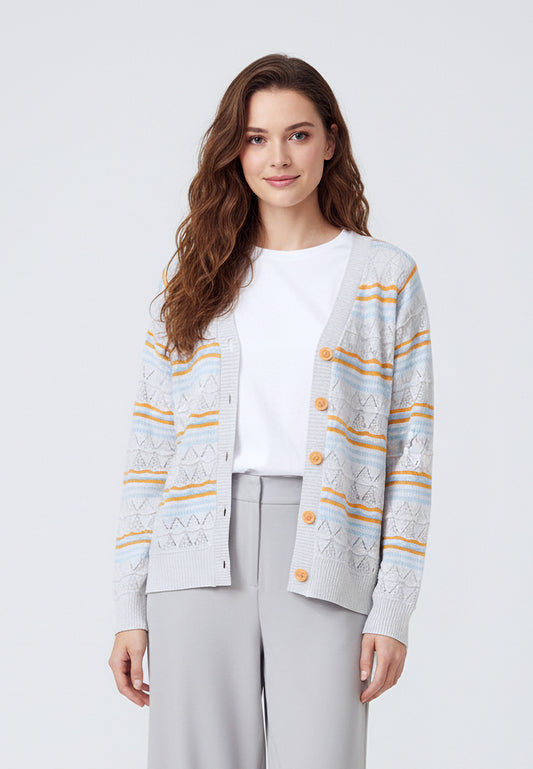 TRISET CASUAL CARDIGAN KNIT - TM3004230