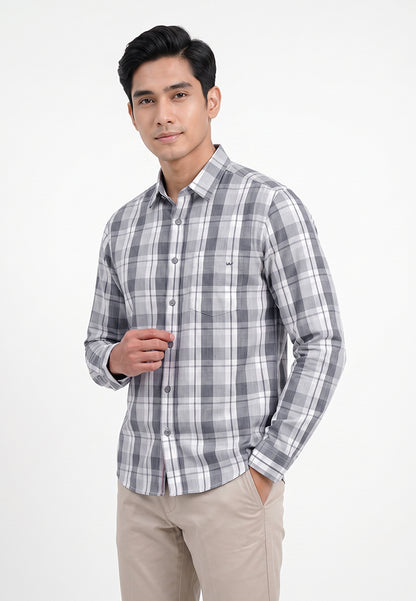 WATCHOUT KEMEJA PRIA LENGAN PANJANG | SLIM FIT | JEANS | JS303370123