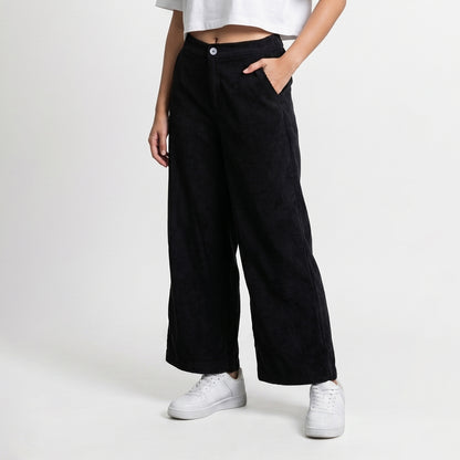 Triset Ladies Celana Panjang Wanita | Cullotes Corduroy | Wide Leg | LP6005272