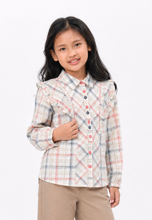 OXA KIDS GIRL ANATASHA BLOUSE - OR3104401