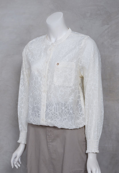 Triset Ladies Blouse Wanita Lengan Panjang Lace Transparan | Reguler Fit | LR3051978
