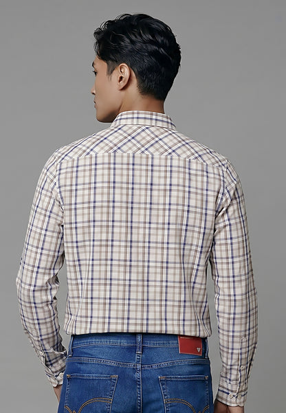 Watchout Kemeja Pria Lengan Panjang | Slim Fit | Jeans | JS3033601