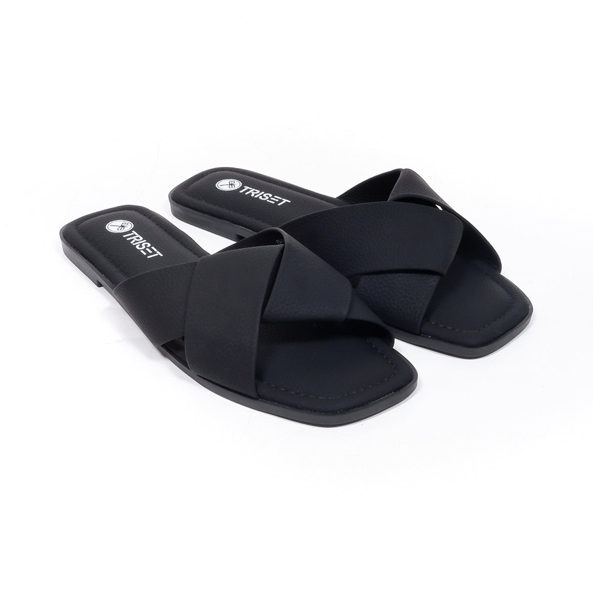 Triset Sandal Wanita | Flat | Slide | Selop Casual | TF6400203