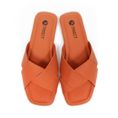 Triset Sandal Wanita | Flat | Slide | Selop Casual | TF6400203