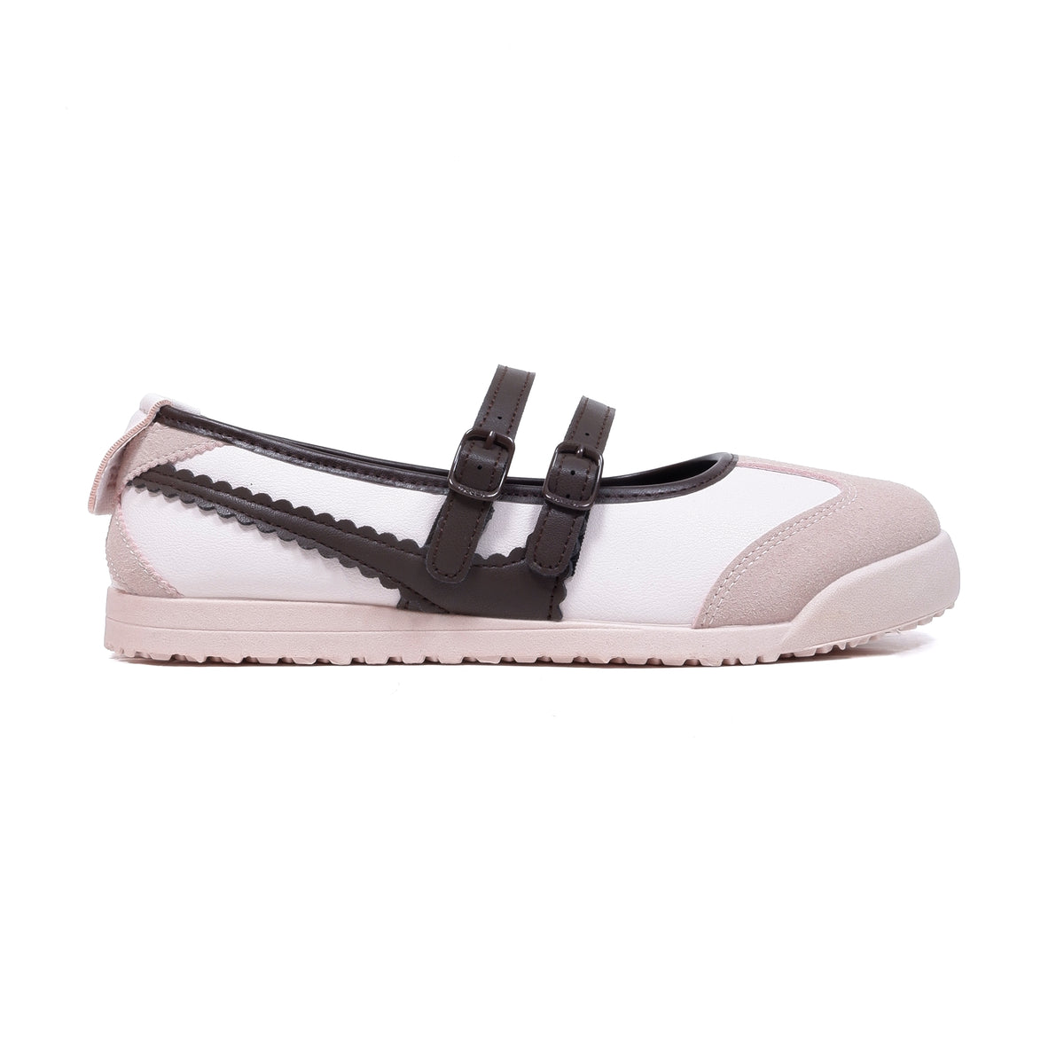 Triset Sepatu Wanita | Flat | Double Strap Mary Jane | Ballerina Sneakers | Casual | TF4103703