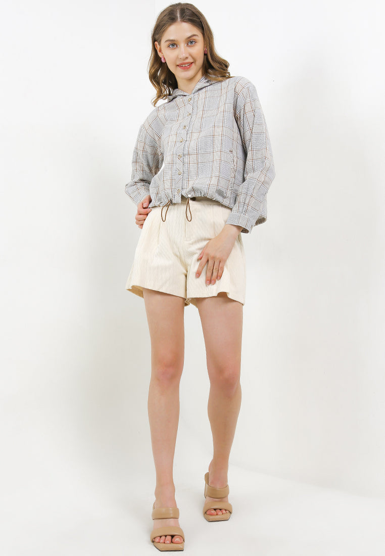 TRISET CASUAL SOPHIE HOODIE BLOUSE - TR3093901