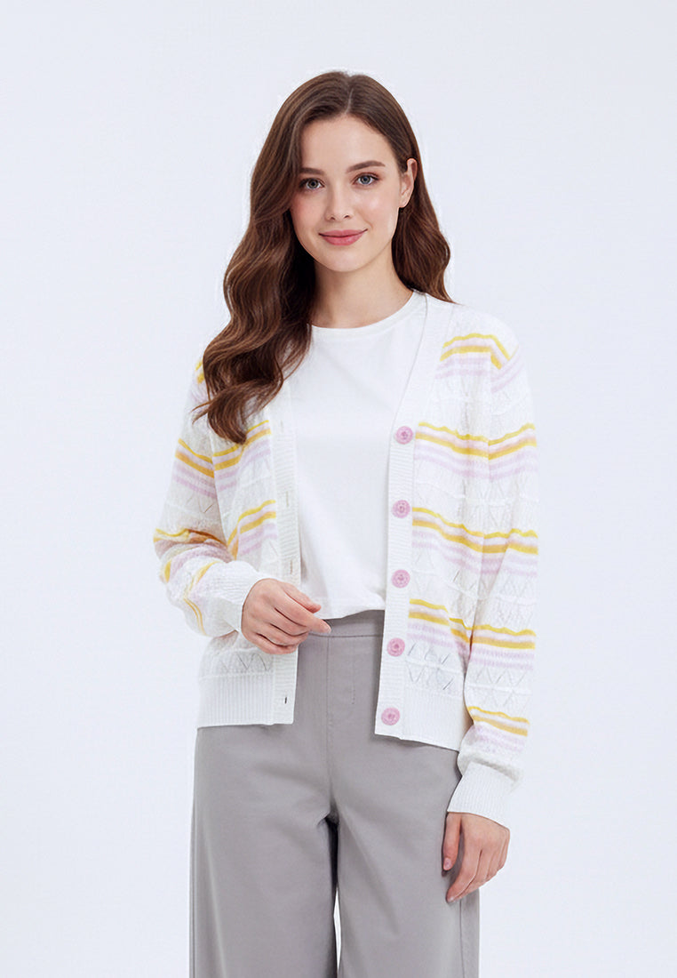 TRISET CASUAL CARDIGAN KNIT - TM3004230