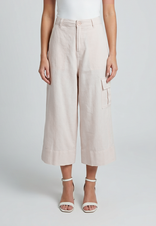 TRISET CASUAL CULOTE PANTS - TP6006850