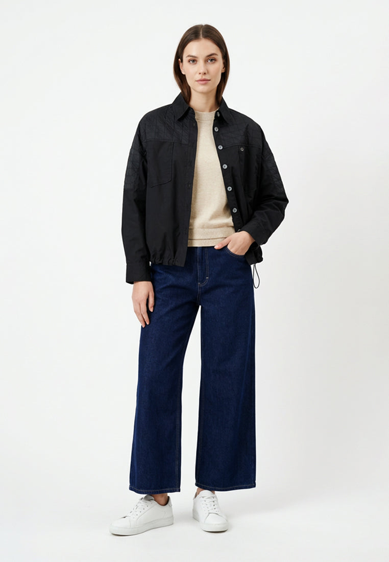 TRISET CASUAL JACKET CROP - TJ3033300