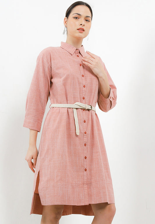 Triset Ladies Midi Dress Wanita Asimetris | Reguler Fit | LD3028801