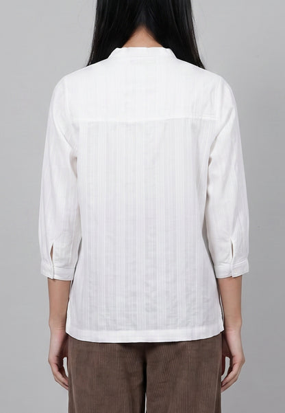 Triset Casual Blouse Wanita Lengan Tiga Perempat | Reguler Fit | TR3105630
